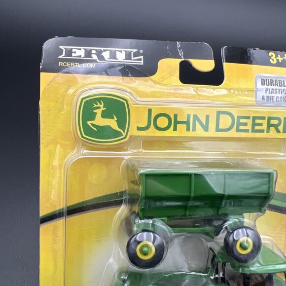 2007 ERTL John Deere Tractor Loader with Wagon New 37541A -E - Picture 2 of 12